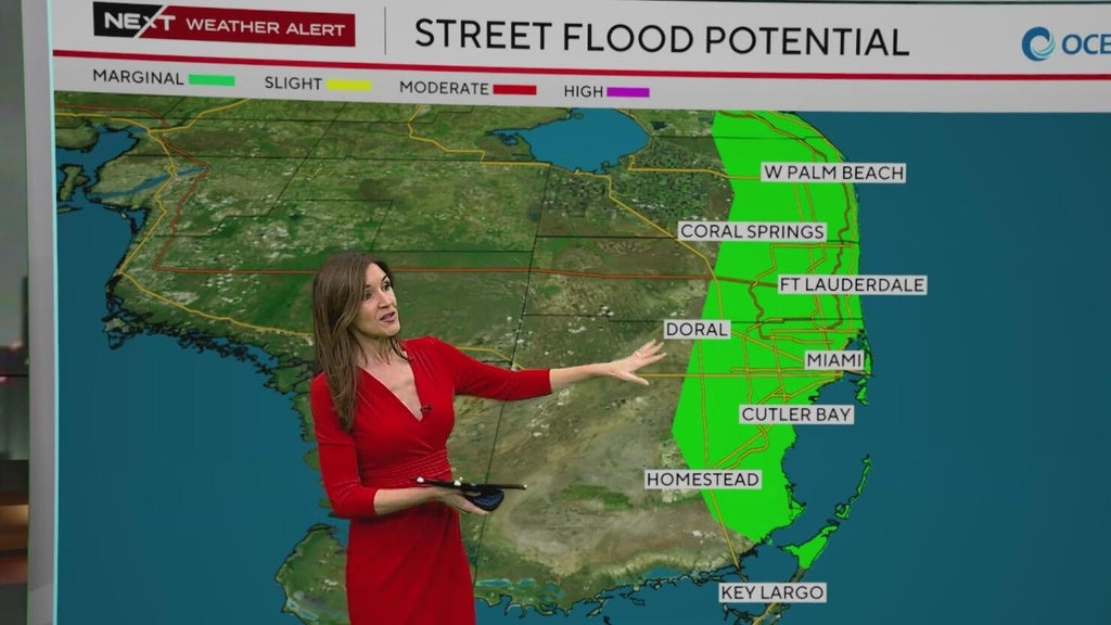 King tides, strong winds in South Florida leads to reports of moderate to major flooding — CBS Miami, Siesta Key Community news