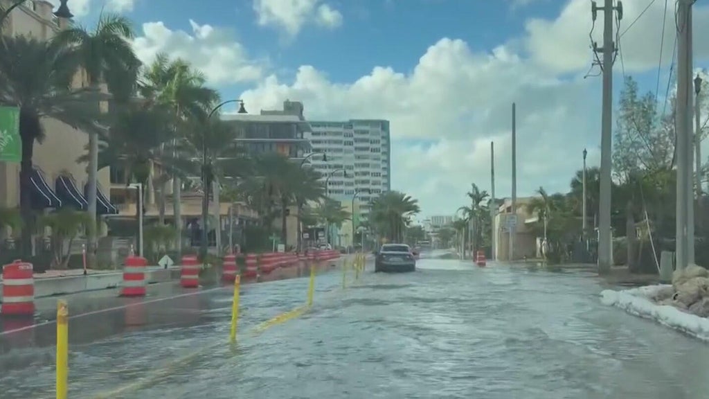 King tide flooding in South Florida has businesses, residents preparing for another onslaught of water — CBS Miami, Siesta Key Business news