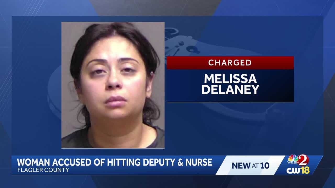 Woman accused of hitting nurse and deputy in Flagler DUI arrest — WESH 2 Orlando, Siesta Key Health news