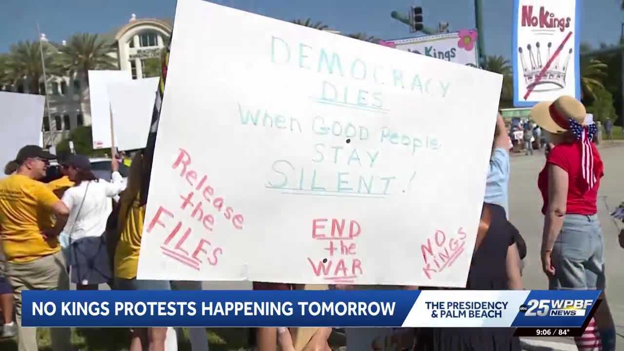 'No Kings' protests planned in South Florida ahead of midterms — WPBF West Palm Beach, Siesta Key Community news