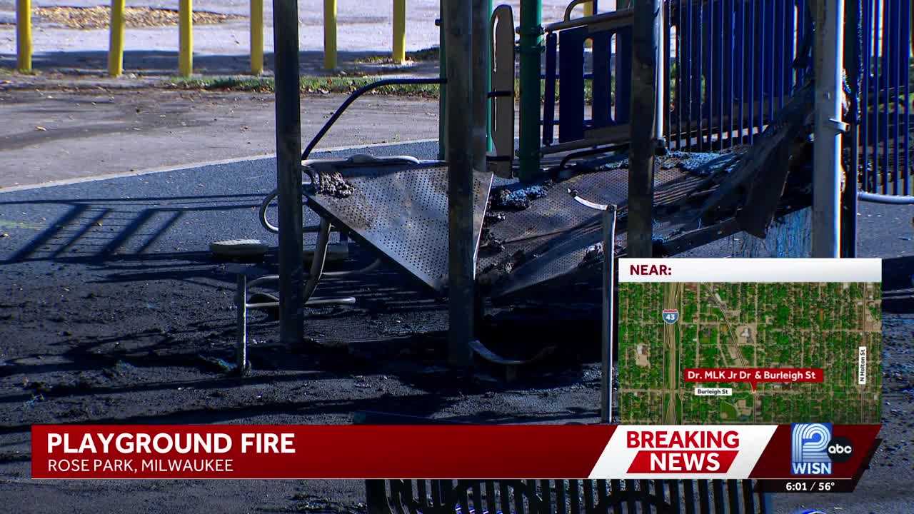 Fire at Milwaukee park melts playground equipment — WISN 12 Milwaukee, Siesta Key Community news