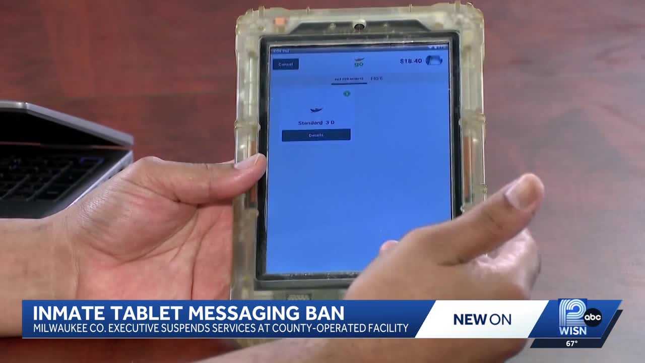 Milwaukee County Sheriff's Office suspends messaging feature on jail tablets — WISN 12 Milwaukee, Siesta Key Community news