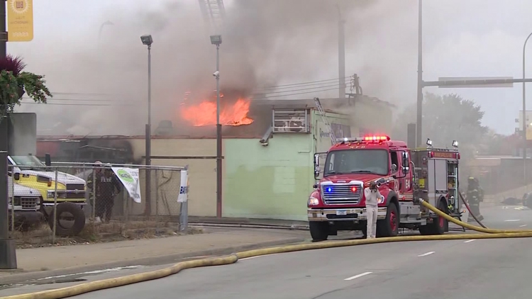 Crews respond to fire just off I-94 in north Minneapolis — KARE 11 Local — Gopher, Siesta Key Community news