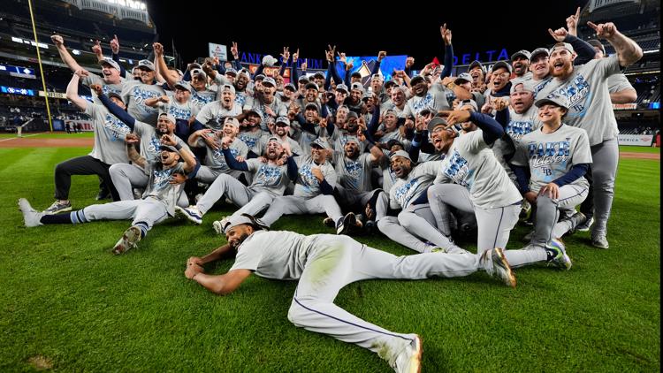 Rays advance to American League Championship Series | See game schedule — WTSP Sports Tampa Bay, Siesta Key Sports news
