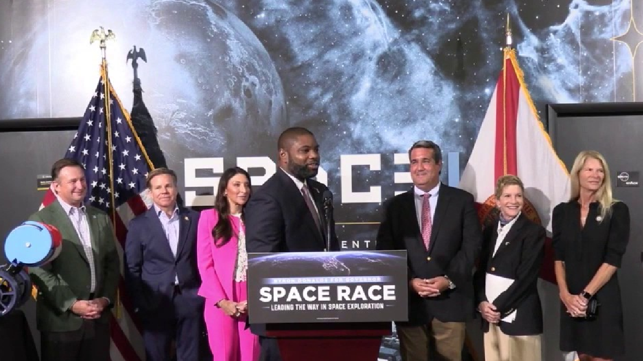 Byron Donalds unveils 'Florida's Space Race' initiative to bring NASA HQ to Brevard County — FOX 13 Tampa Bay News