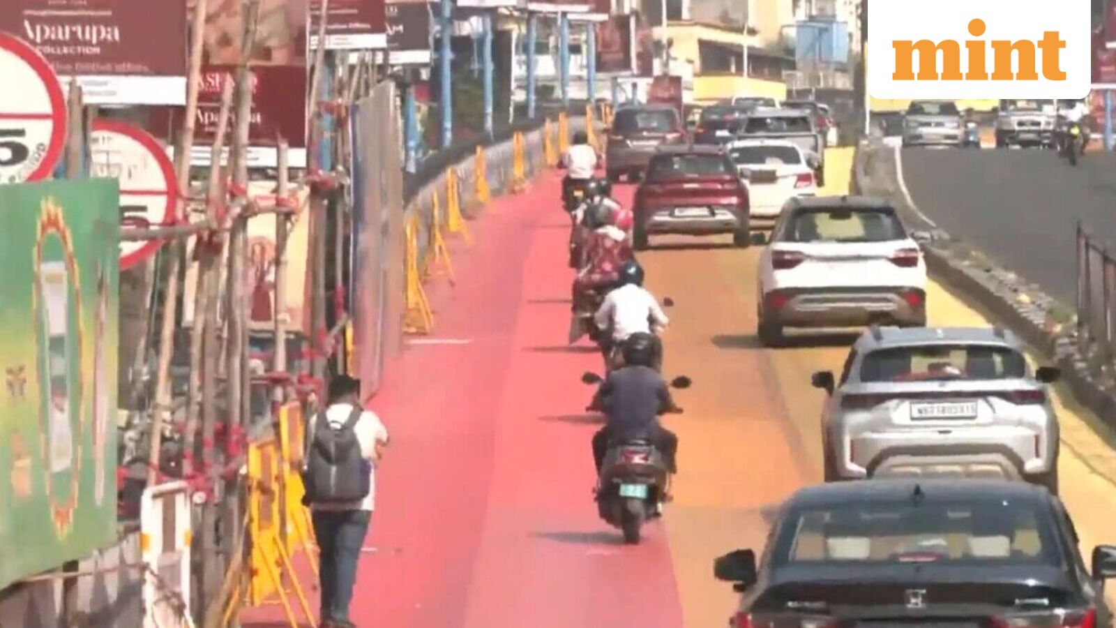 Kolkata’s rainbow-painted Chingrighata flyover raises road-safety concerns: What IIT expert says about skidding risks — Mint India, Siesta Key Technology news